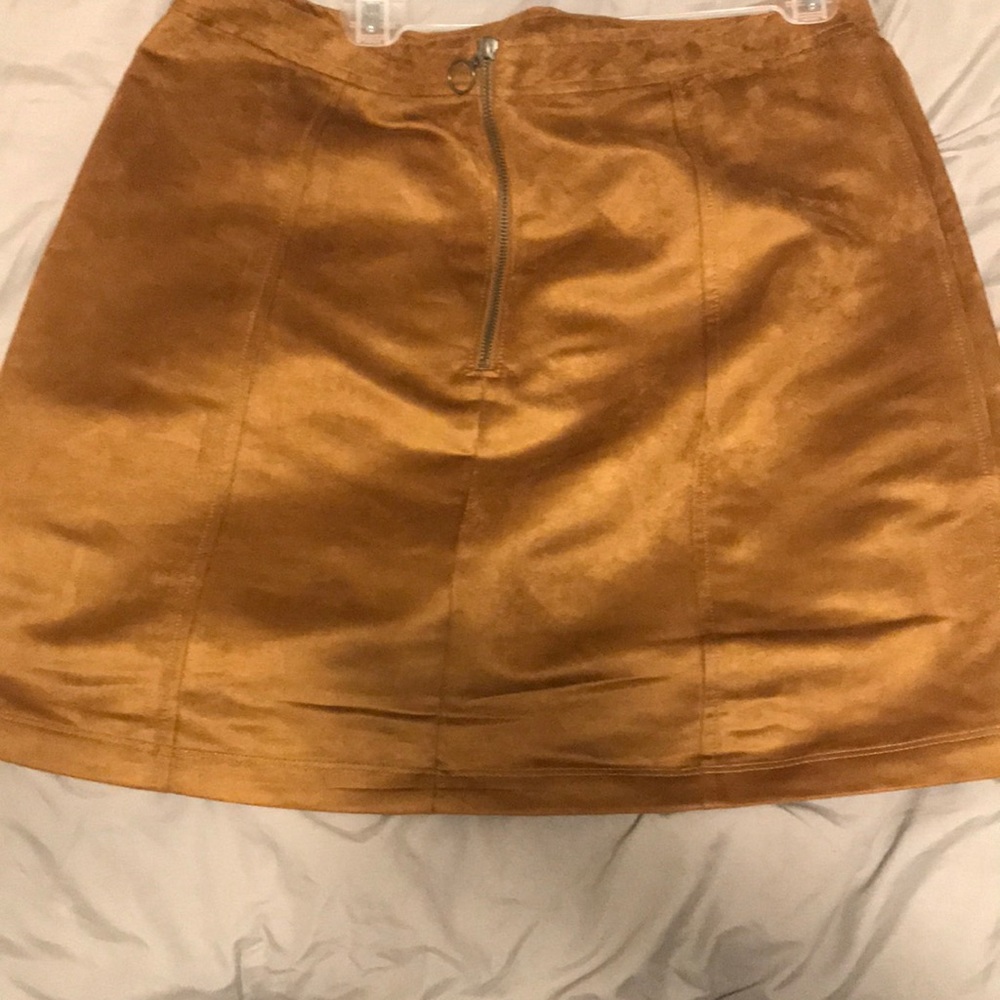 Old Navy brown skirt with zipper